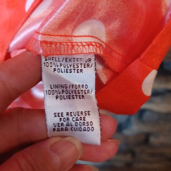 Karin Stevens polka dot sleeveless midi dress sz 6 - Picture 6 of 9